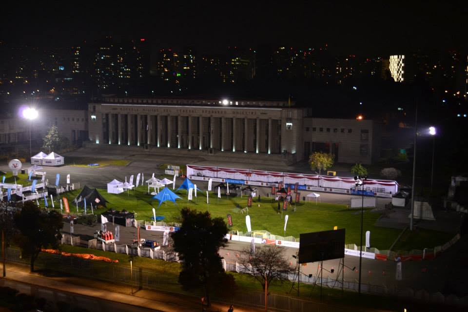 Escuela Militar, punto de partida del evento